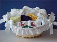 Gift basket neutral,small size