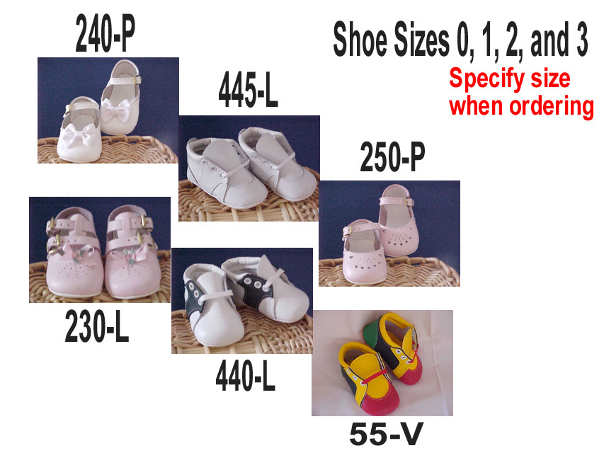 Assorted Leather Baby Shoes